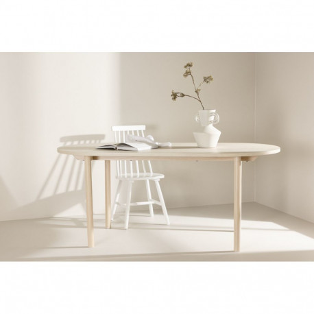 Söögilaud ANDY 180x90 cm, naturaalne