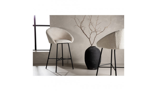 Baaritool VELVET, valge