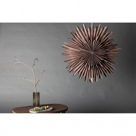 Rippvalgusti SÄLEN 80cm, helepruun