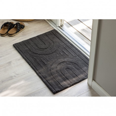 Vannitoavaip NORA 50x80 cm, tumehall