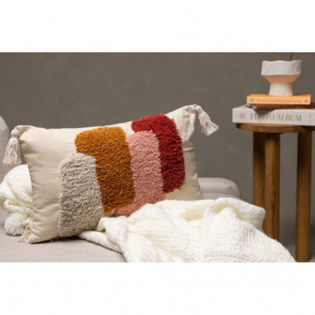 Padjakatted JOLINE 30x50cm, valge/mitmevärviline