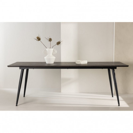 Söögilaud KEHOLMEN 220x100 cm, pruun