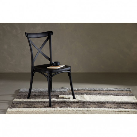 Söögitool CROSETT, must