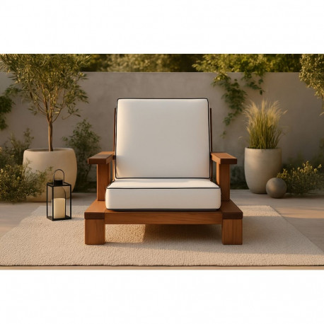 Aiatool DARIA, valge ja pruun