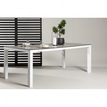 Aialaud LLAMA 205x100, hall/valge