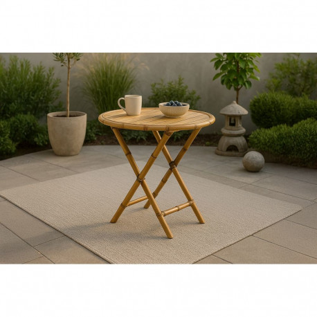 Aialaud CANE ø80cm, naturaalne