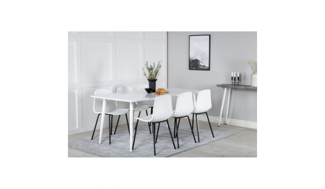 Söögilaud POLAR 180 cm, valge