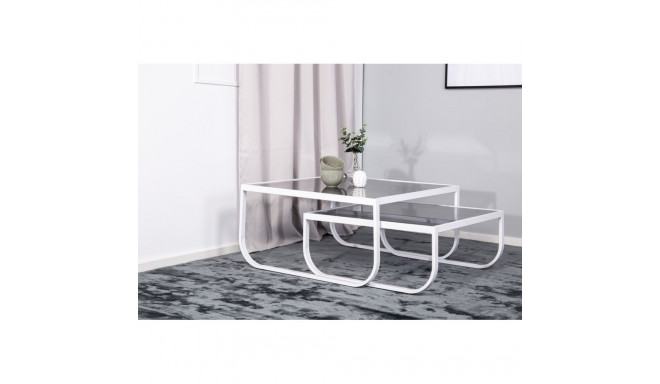 Diivanilaud ROCKER 2tk, valge