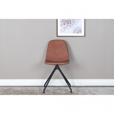 Söögitool POLAR pöörlev, pruun