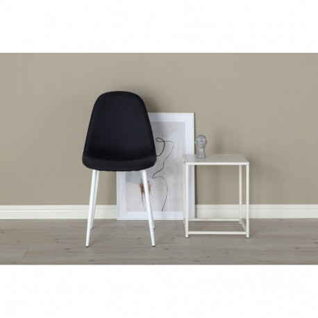 Söögitool POLAR, valge/must