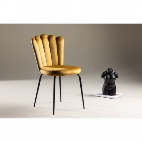 Söögitool LIMHAMN 2-pakk, kollane