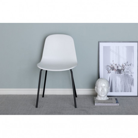 Söögitool ARCTIC, valge