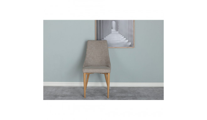 Söögitool LEONE 2-pakk, helehall