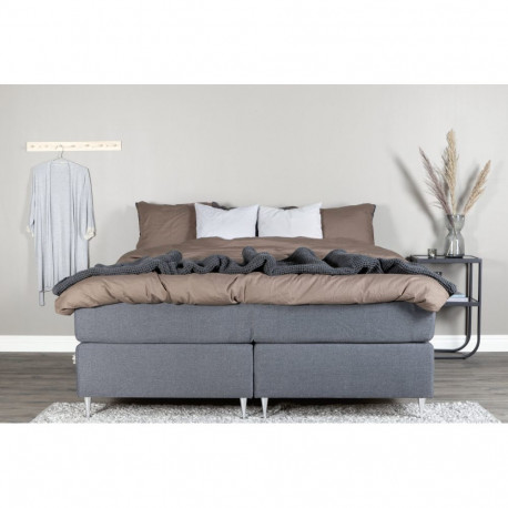 Kontinentaalvoodi ÄLVDALEN 180×200 cm, tumehall