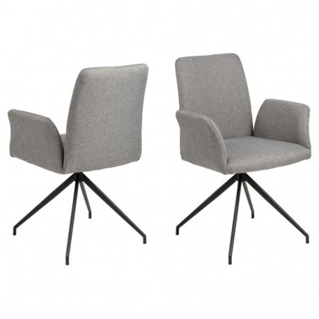 Söögitool NAYA pöörlev, helehall