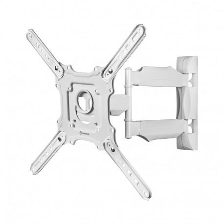 ONKRON TV Wall Mount for 32-65” LED LCD Plasma Flat Screen Curved TVs up to 35 kg, White