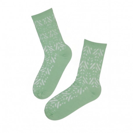 SOKISAHTEL Pierre Mantoux HERB rohelised õhukesed sokid 444