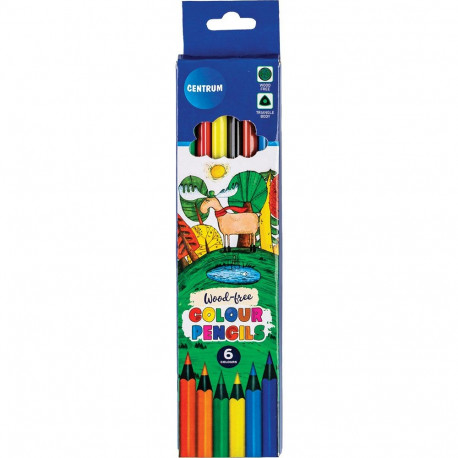 Color pencils CENTRUM Girafe 6 col