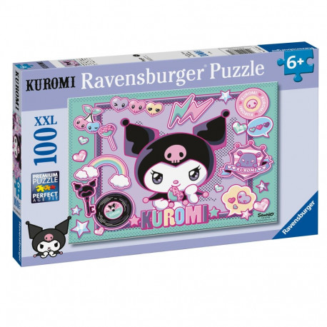 Ravensburger pusle 100 tk: Hello Kitty Kuromi ja sõbrad