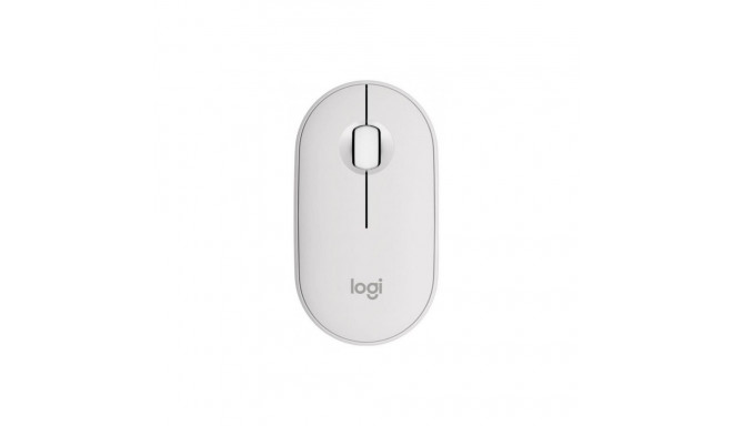 MOUSE PEBBLE 2 M350S TONAL WHITE