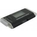 ATX Power Supply Tester with LCD Display, black