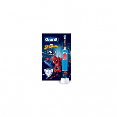 Oral-B Electric Toothbrush Vitality Pro Kids Spider-Man Edition, Blue EU