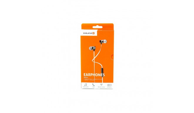 Evelatus Universal Hands Free EEP01 with mic Universal 3.5mm White
