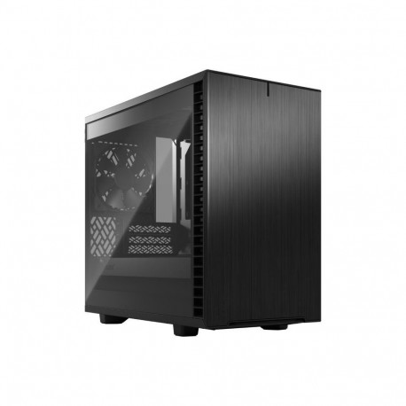 Fractal Design computer case Define 7 Nano TG Light Tint Mini ITX Mini-DTX, black