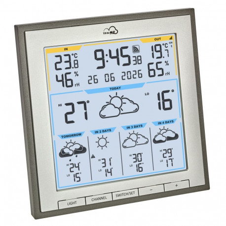 TFA TFA.me 35.8105.10   ID-08 WLAN Funk-Wetterstation grey