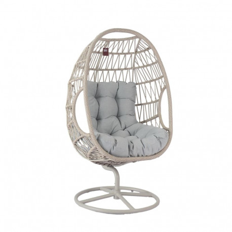 Puhketool CASSIA pöörlev 85x85xH151cm, beež