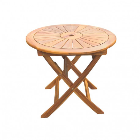 Table FABIOLA D80xH72cm, acacia