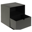 Öökapp JOLIET 30x25xH30cm, must