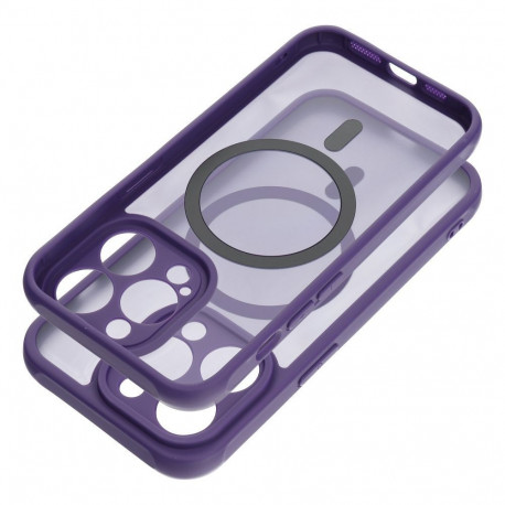 Case for Samsung S26 Full Matte Mag Cover compatible with MagSafe purple