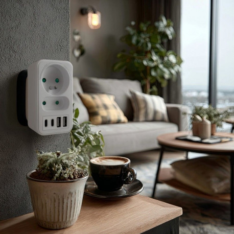 Splitter 2-socket MCE249 F/W