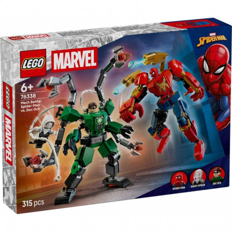 Blocks Super Heroes 76338 Mech Battle: Spider-Man vs. Doc Ock