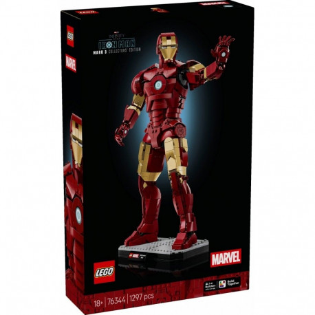 Blocks Super Heroes 76344 Iron Man Mark 3 - Collectors Edition