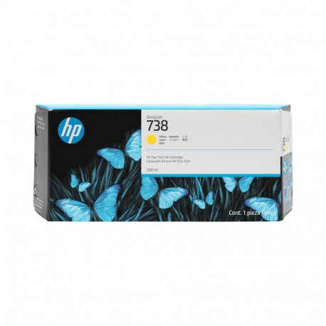 Ink Cartridge HP 738 300ml Yellow