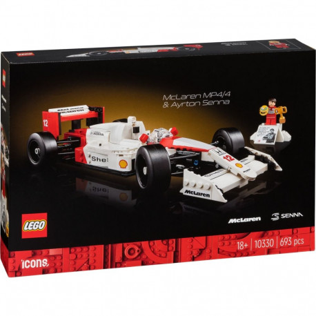 LEGO Icons 10330 - McLaren MP4/4 ja Ayrton Senna