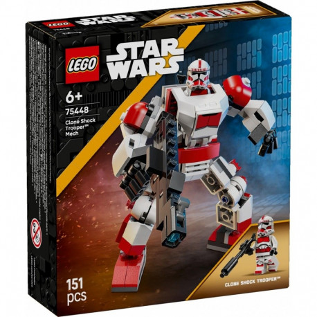 Klocki star wars 75448 mech klona shock troopera