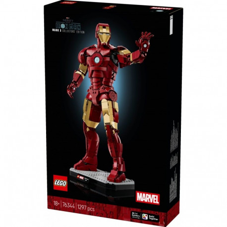 Klocki super heroes 76344 Iron Man Mark 3 kollektsionääride väljaanne