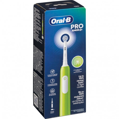 Oral-B Junior 8006540743027 elektriline hambahari laste pöörlev hambahari roheline