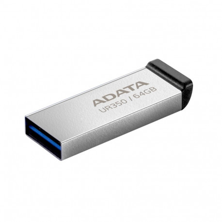 "STICK ADATA UR350 64 GB (nickel/schwarz, USB-A 3.2 Gen 1 (5 Gbit/s))"