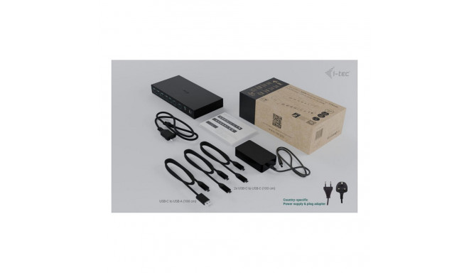 D I-TEC USB-C KVM dokkimisjaam