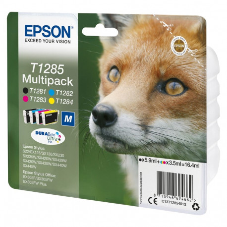"Epson Tinte T1285 C13T12854012 4er Multipack (BKMCY) bis zu 225 Seiten"