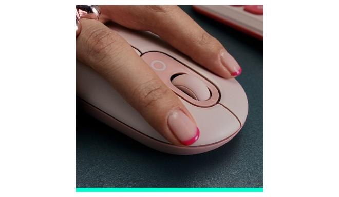 Logitech Pop hiir emojidega - luuvalge