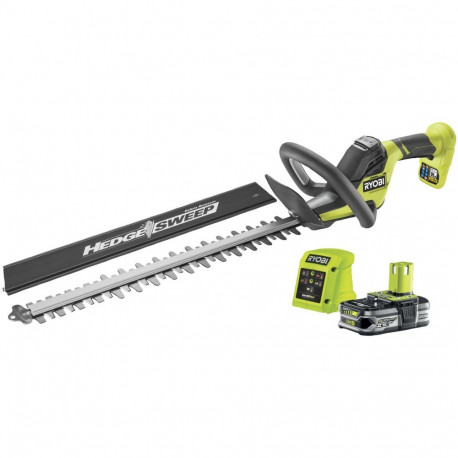 Ryobi ONE+ cordless hedge trimmer RY18HT50A-125, 18V (green/black, Li-ion battery 2.5Ah)