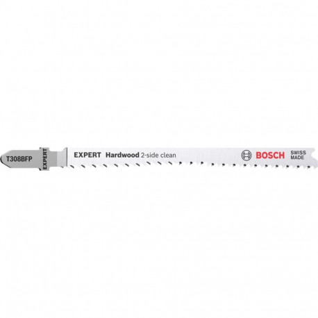 Bosch Expert Jigsaw Blade T 308 BF 'Hardwood 2-side clean' (25 pieces)