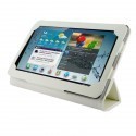 4World Protective Case/Stand for Galaxy Tab 2, Folded Case, 7'', white