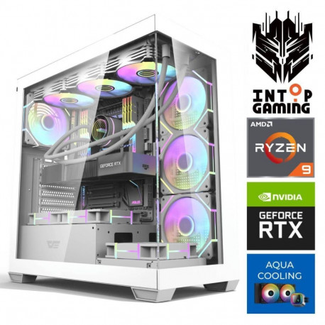 INTOP AQUA Ryzen 9 9900x 64GB DDR5 1TB SSD M.2 NVME RTX5070Ti 16GB
 no-OS