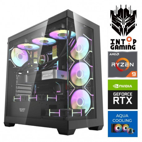 INTOP AQUA Ryzen 9 9900x 32GB DDR5 1TB SSD M.2 NVME+2TB RTX5070Ti 16GB
 no-OS